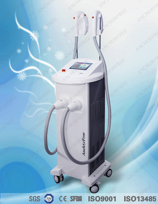 2 Handpieces Haut-Verjüngungs-Maschine mit E-Licht IPL-Rf
