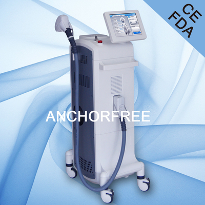 Arbeiten Sie Haar-Abbau-Laser-Schönheits-Maschine 12mm x 12mm Spotgröße schnelles Epilation um