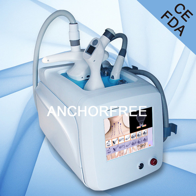Tragbare Vakuum-Rf Laser-Rollen-Multifunktionsschönheits-Maschine 3 Handpieces 5 Spitzen